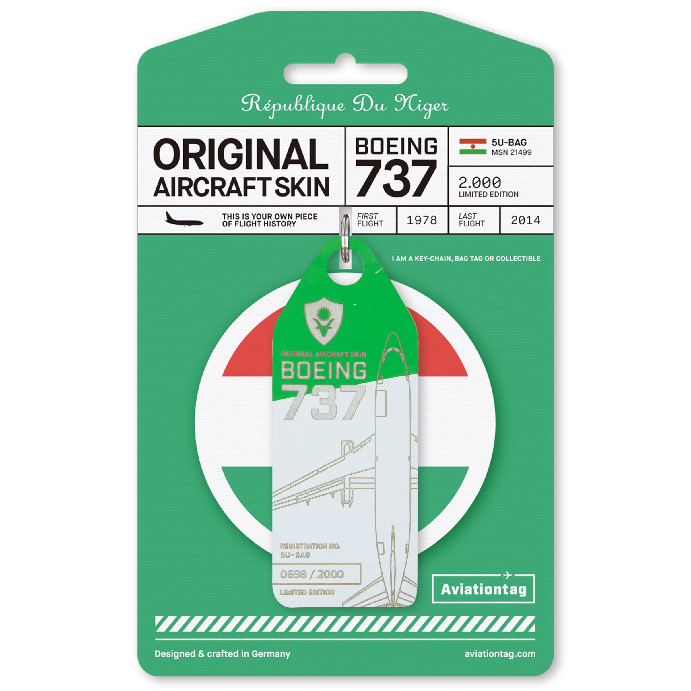Aviationtag 5U-BAG – For Travelers, Frequent Flyers and Aviation