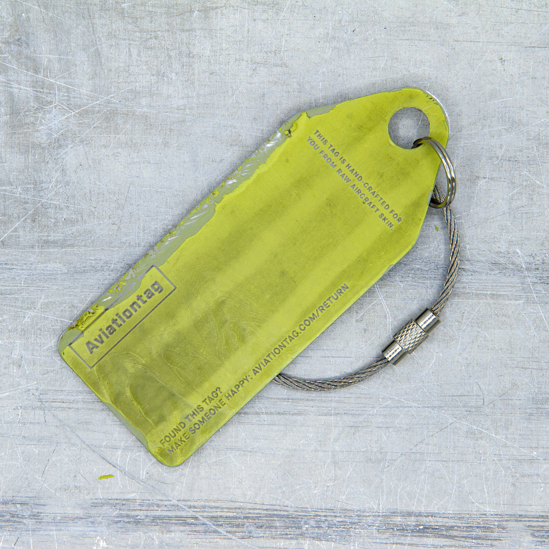 Jota Aviation BAe 146 G-SMLA Aviationtag Edition Aircraft Tag Backside