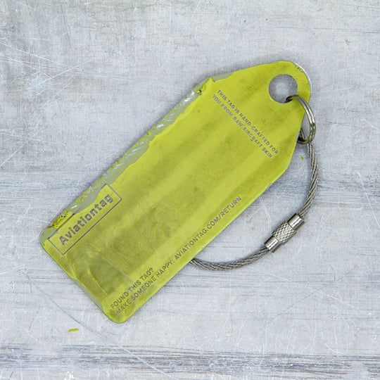 Jota Aviation BAe 146 G-SMLA Aviationtag Edition Aircraft Tag Backside