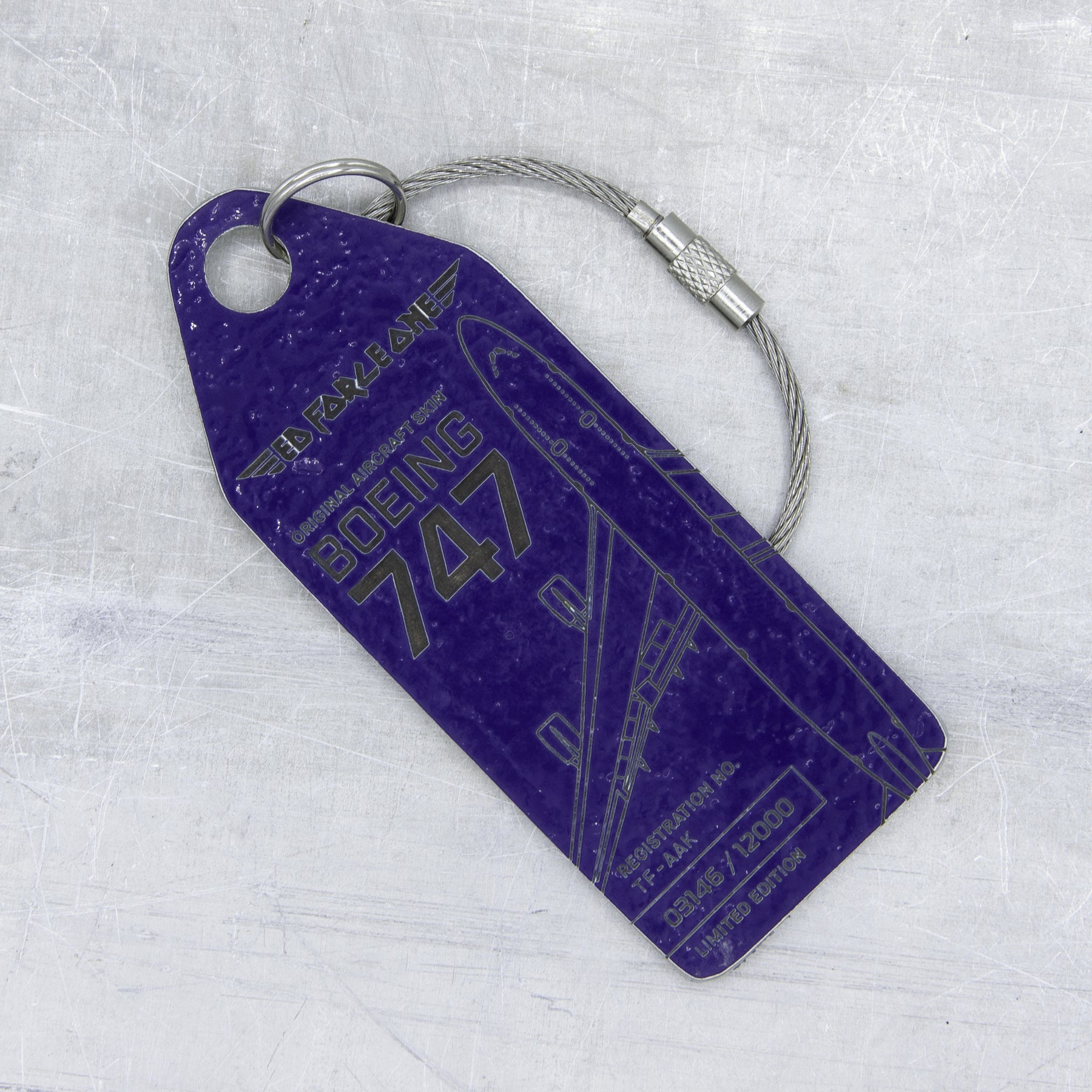 Aviationtag x Iron Maiden: Ed Force One Blue – Boeing 747