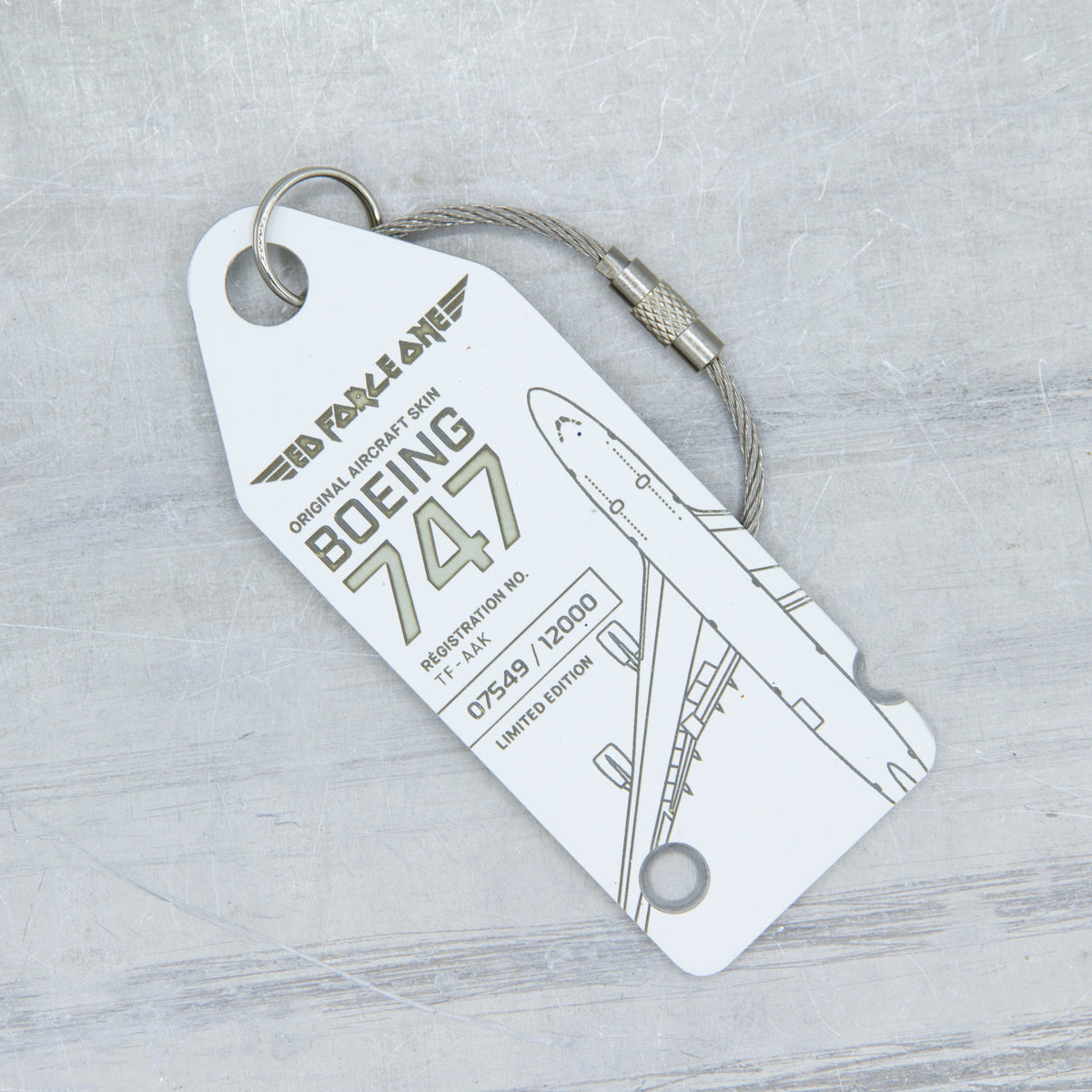 747 Rivets Ed Force One Rivet Hole Edition – Unique Aviationtags