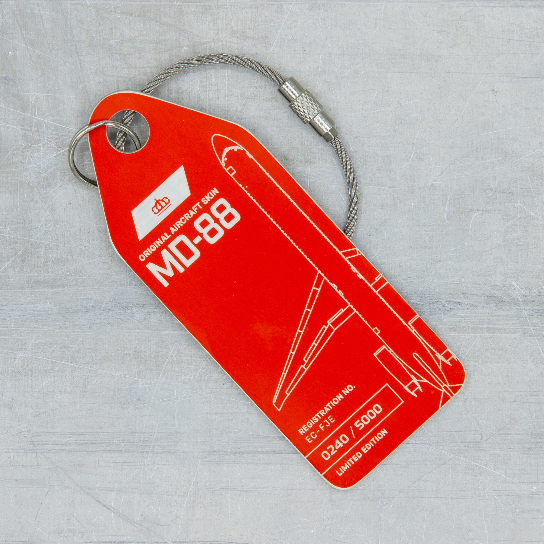 イベリア航空 Aviationtag MD-88型機 EC-FJE Claim a Piece of Aviation History – McDonnell Douglas MD-88