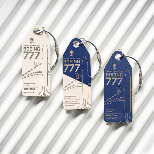 Saudi Arabian Airlines Boeing 777-200 Aviationtag Edition HZ-AKN the Collection