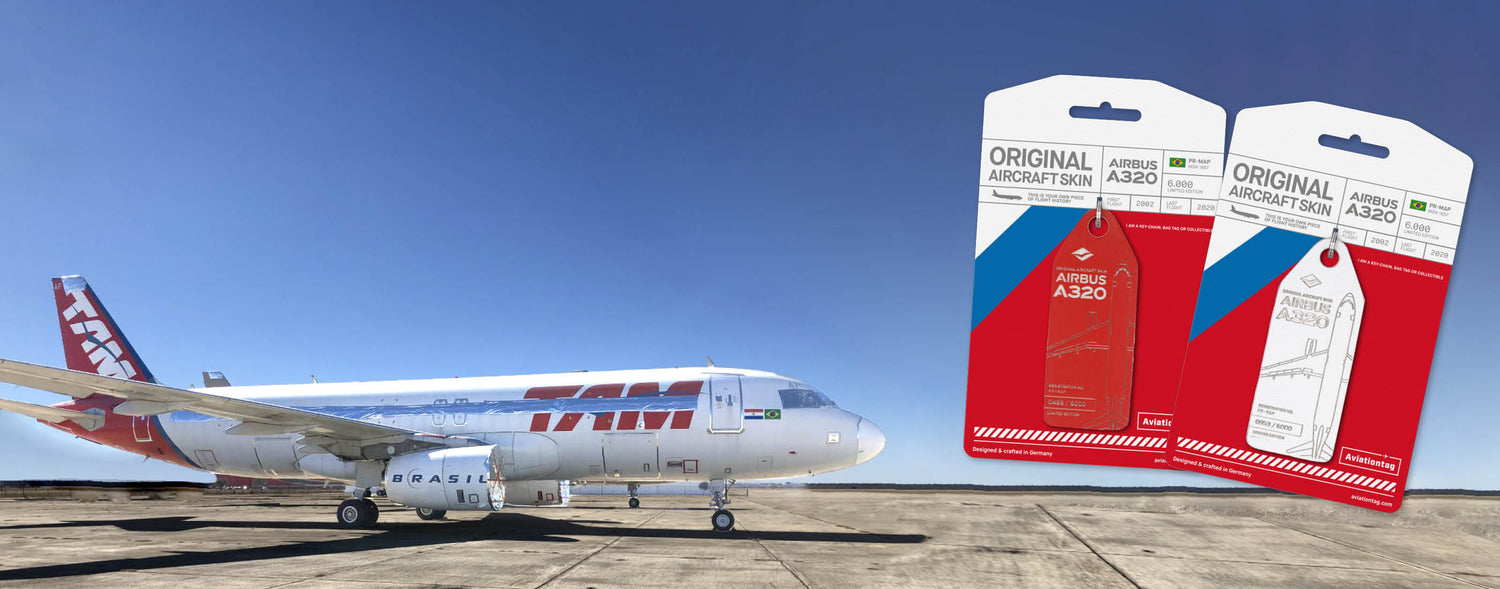 Unveiling the LATAM Airbus A320 PR-MAP Aviationtag Edition