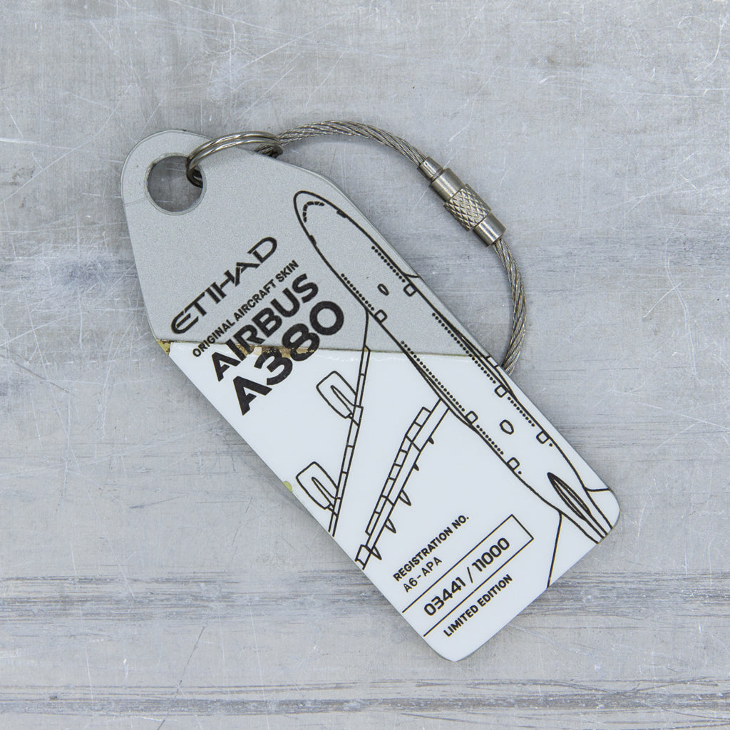 Etihad Airbus A380 - A6-APA Glare Random