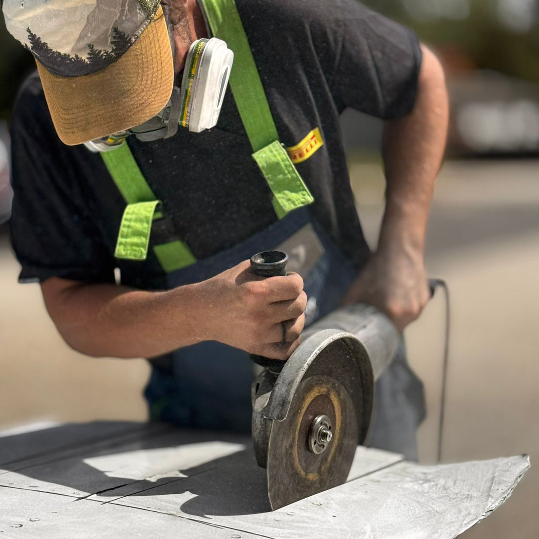 Aviationtag x Etihad Airbus A380 Plane Tag Edition A6-APA Aircraft Tag in the making - cutting the panels