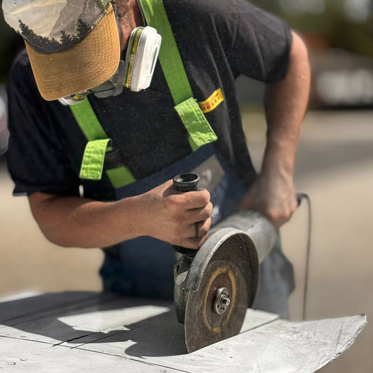 Aviationtag x Etihad Airbus A380 Plane Tag Edition A6-APA Aircraft Tag in the making - cutting the panels