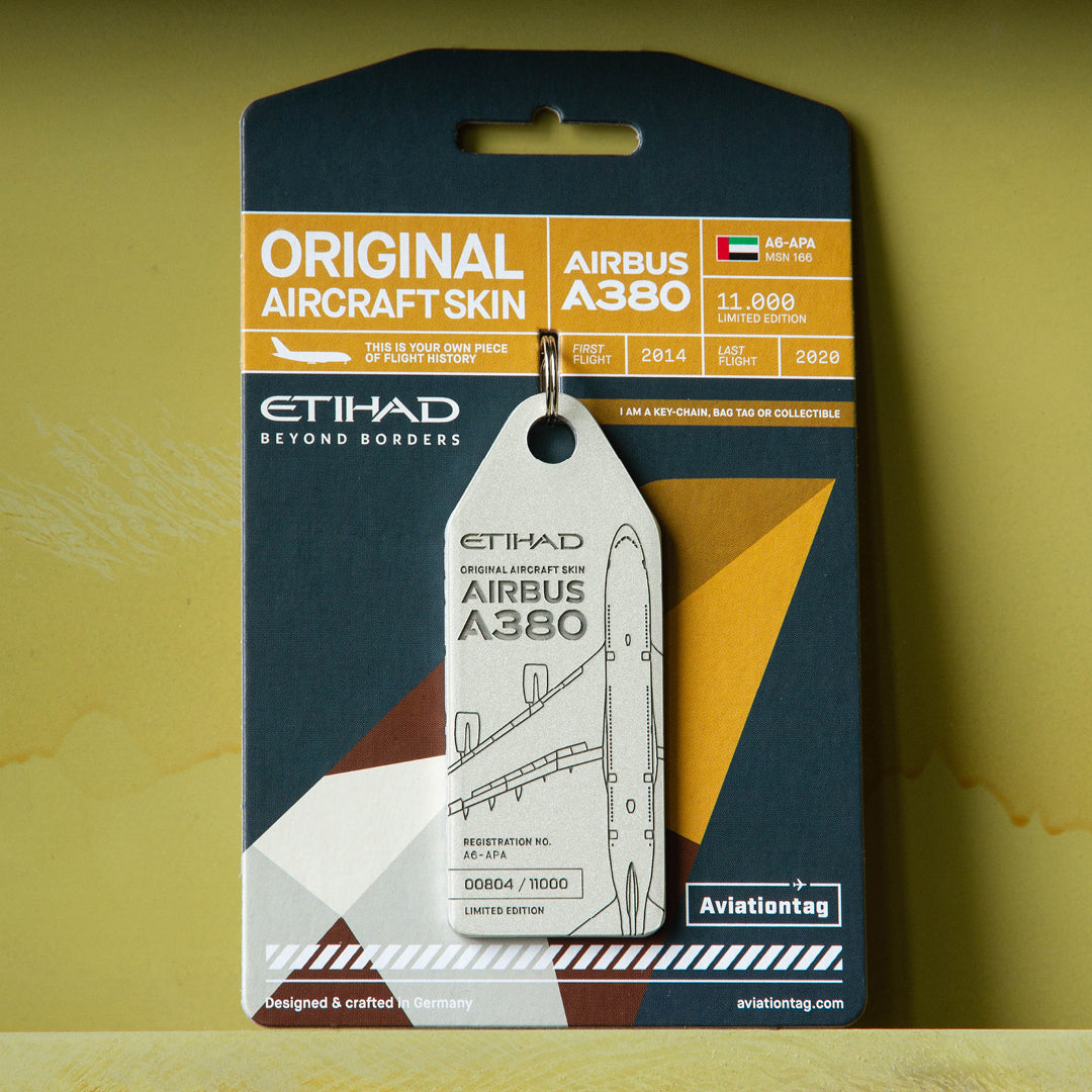 Aviationtag x Etihad: Airbus A380 A6-APA Edition