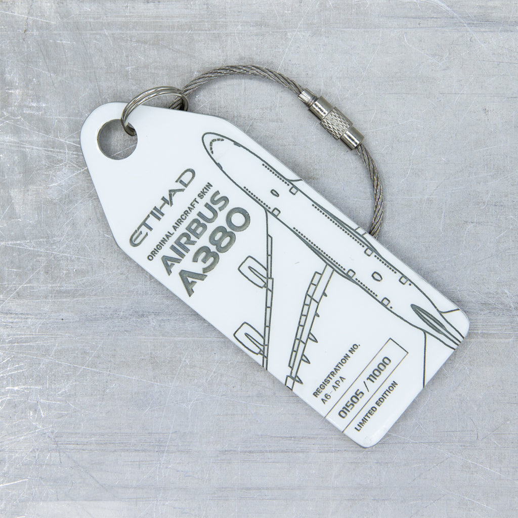 Lockheed Jet Tag Etihad A6-APA: Limited Edition Aircraft Tag – Aviationtag