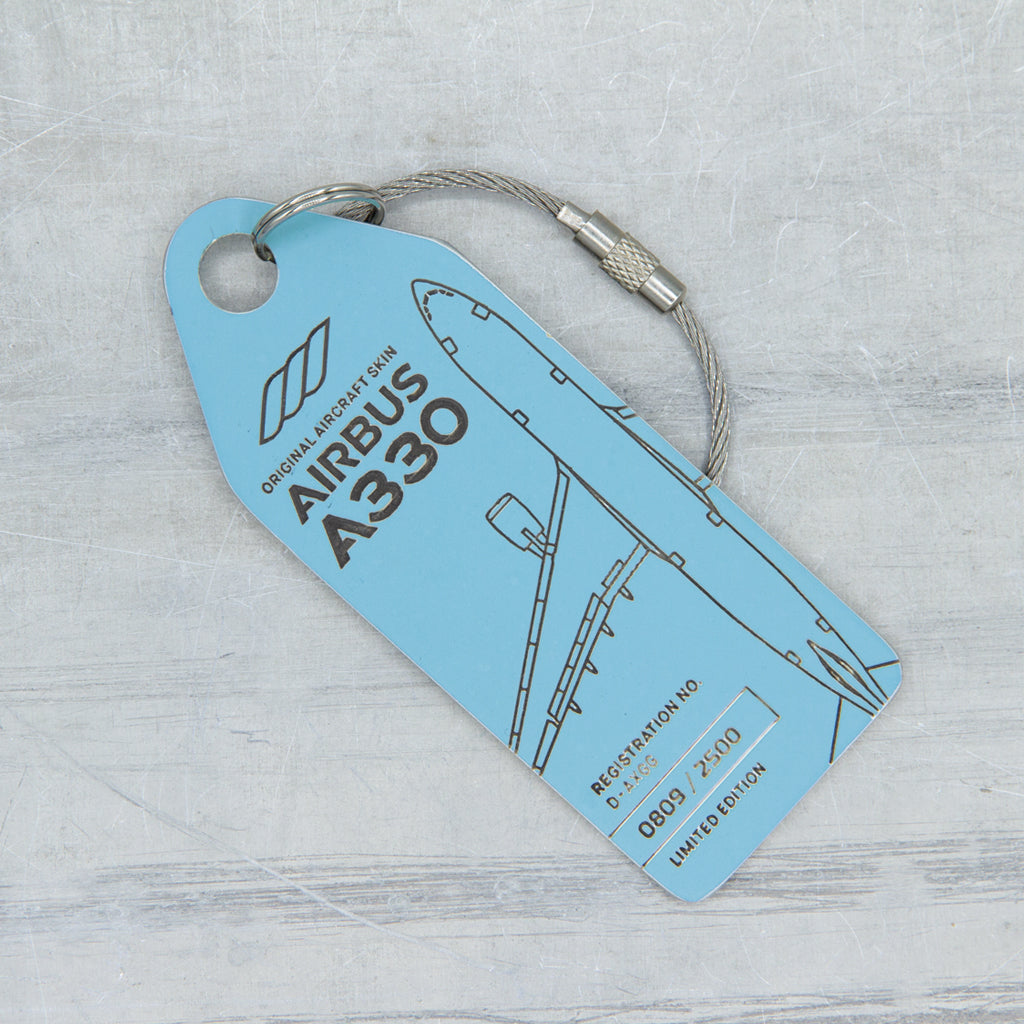 Original Airbus A330 Aviationtag – ex-Eurowings D-AXGG Edition