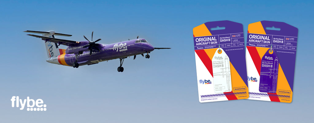 flybe Tribute G-PRPG Aviationtag Edition Banner Desktop