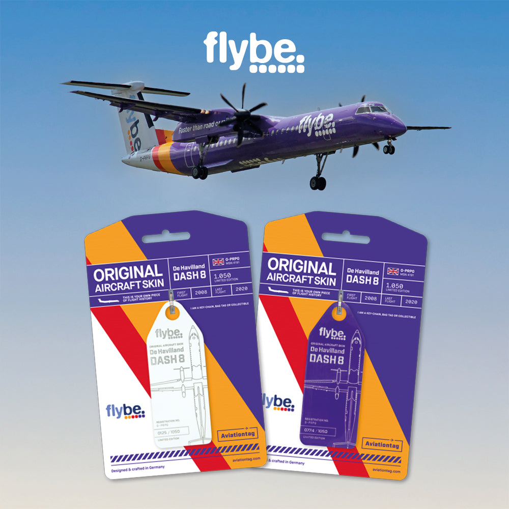 flybe Tribute G-PRPG Aviationtag Edition Banner Desktop
