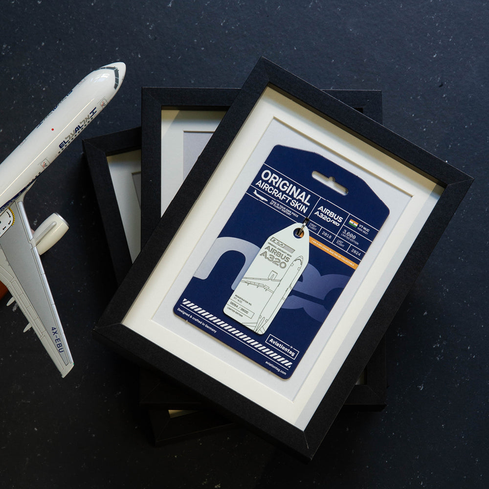 Schlüsselanhänger Aus Echtem Flugzeugmaterial | Aviationtag