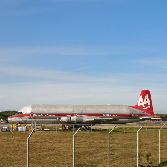 Conroy Skymonster CL44 Guppy Aviationtag Edition in Museum before it was overpainted