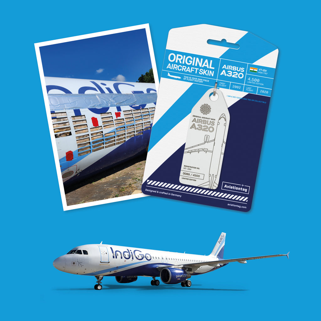 Airbus A320 VT-IDV  Edition Mobile-Banner