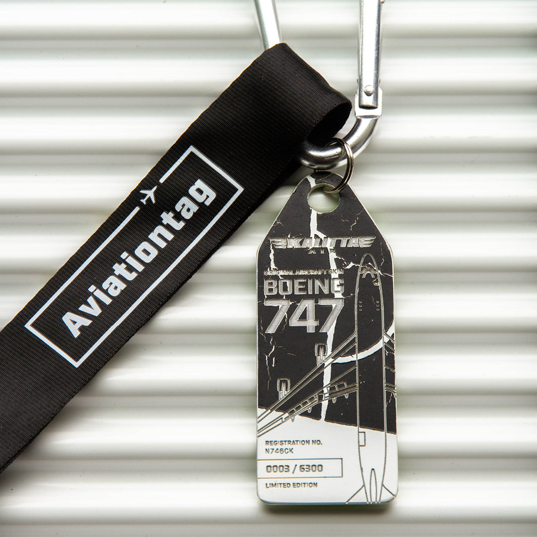 Aviationtag x Kalitta Air: Boeing 747 N746CK Aircraft Tag