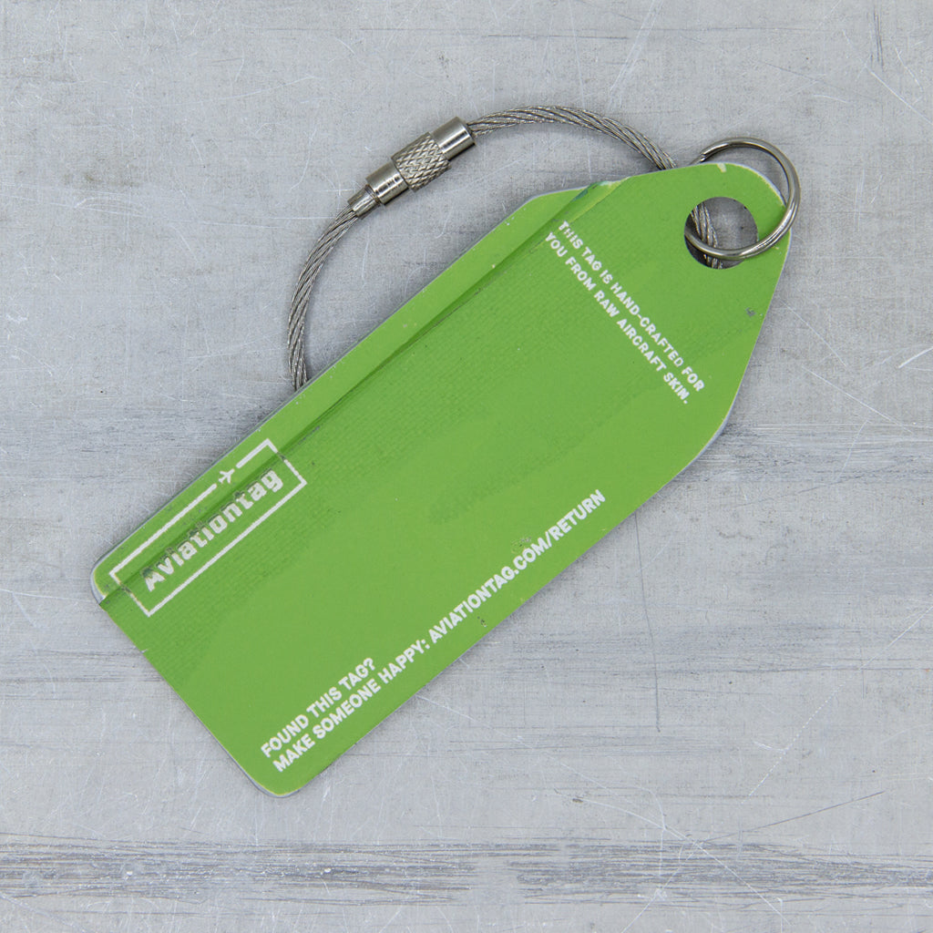 Aviationtag x Kalitta Air: Upcycled Boeing 747 Freighter Tag N746C