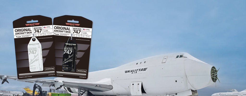 Aviationtags 4枚セット Schlüsselanhänger Aus Echtem Flugzeugmaterial | Aviationtag