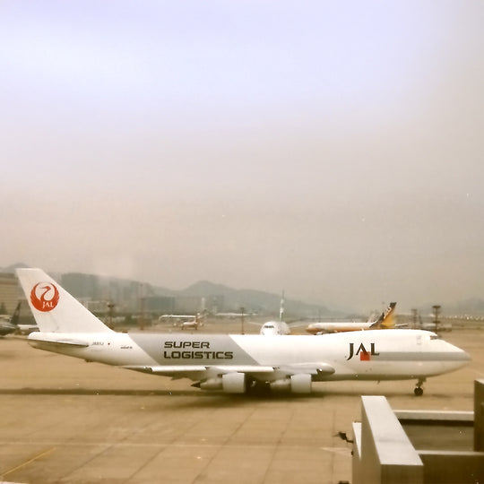 Aviationtag x Kalitta Air Boeing 747-200F N746CK Aircraft Tag Edition - Plane in JAL Super Logistics Livery Design