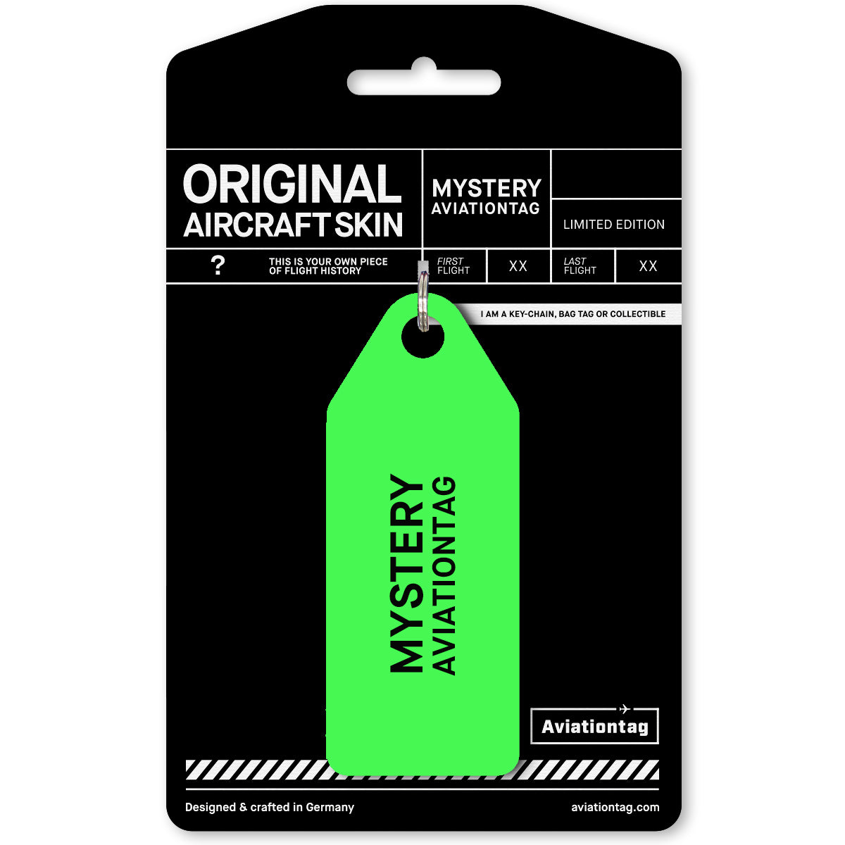 Aviationtag 初B727 紺色 Aviationtags - A Unique Collection of Key and Luggage Tags