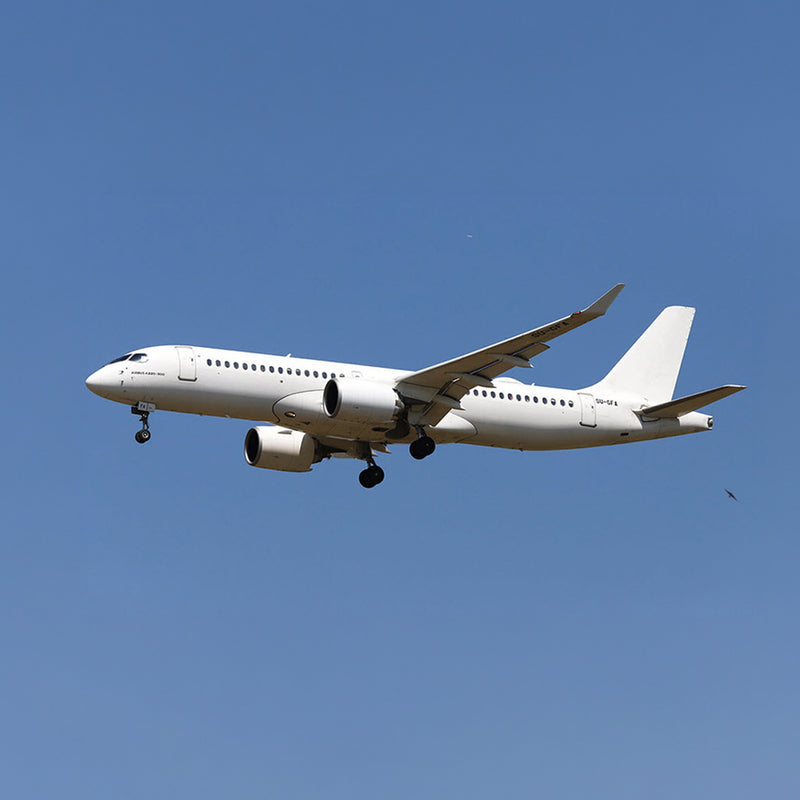 Aviationtag Airbus A220 SU-GFA Edition ex-Egypt Air - Young plane up in the aie