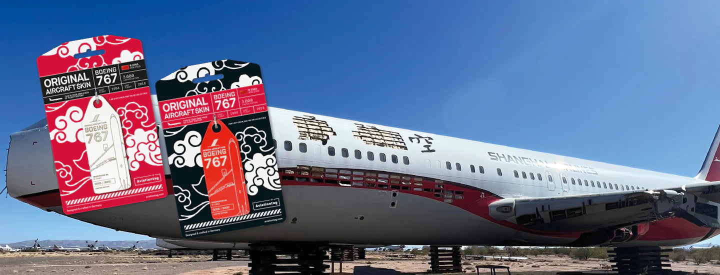 Shanghai Airlines B-2563 Boeing 767-300 Aviationtag Edition