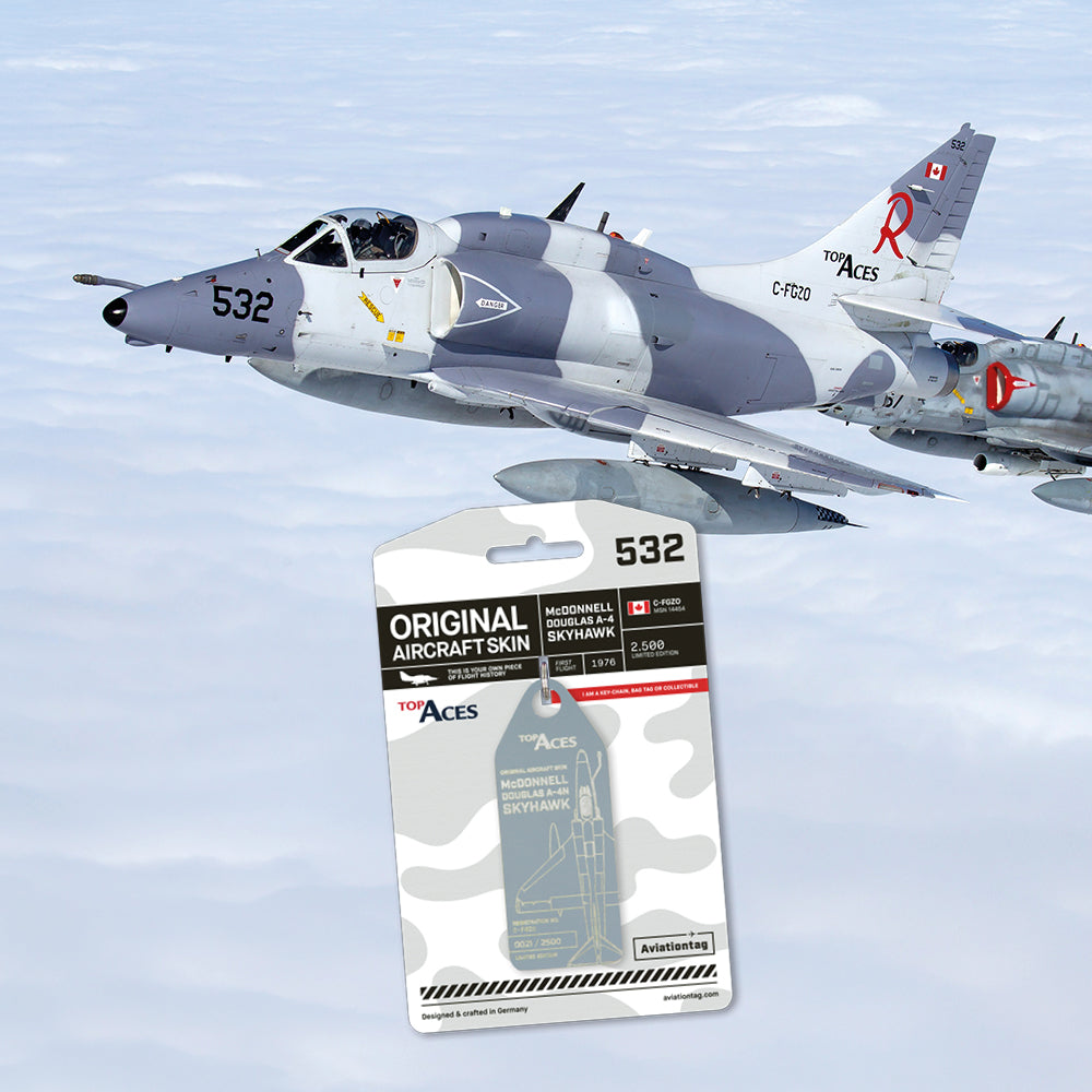 Keyrings made from genuine Aircraft Material | Aviationtag