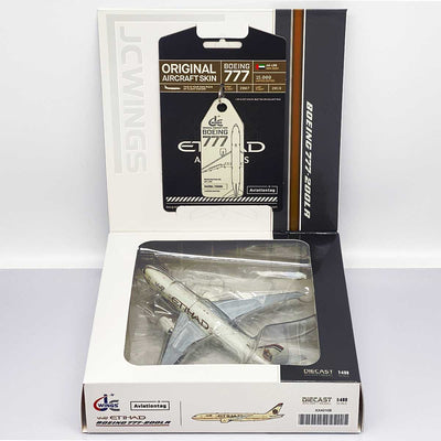 JC Wings X Aviationtag Etihad Boeing 777-200LR Edition 1:400