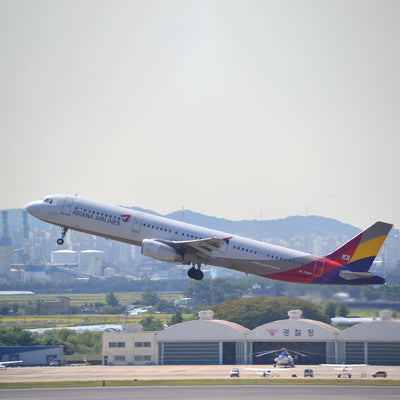 Airbus A321 Asiana HL7594 Edition Ruby red - Aviationtag