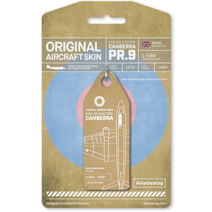 Aviationtag English Electric Canberra PR.9 XH135 Edition