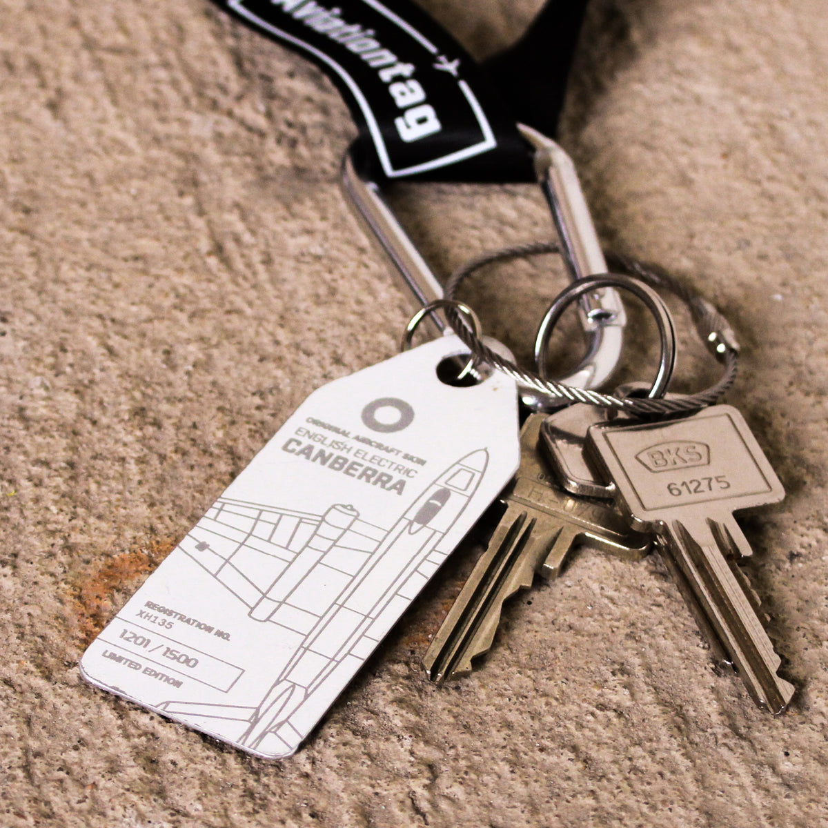 Aircraft Skin Tags | English Electric Canberra PR.9 XH135