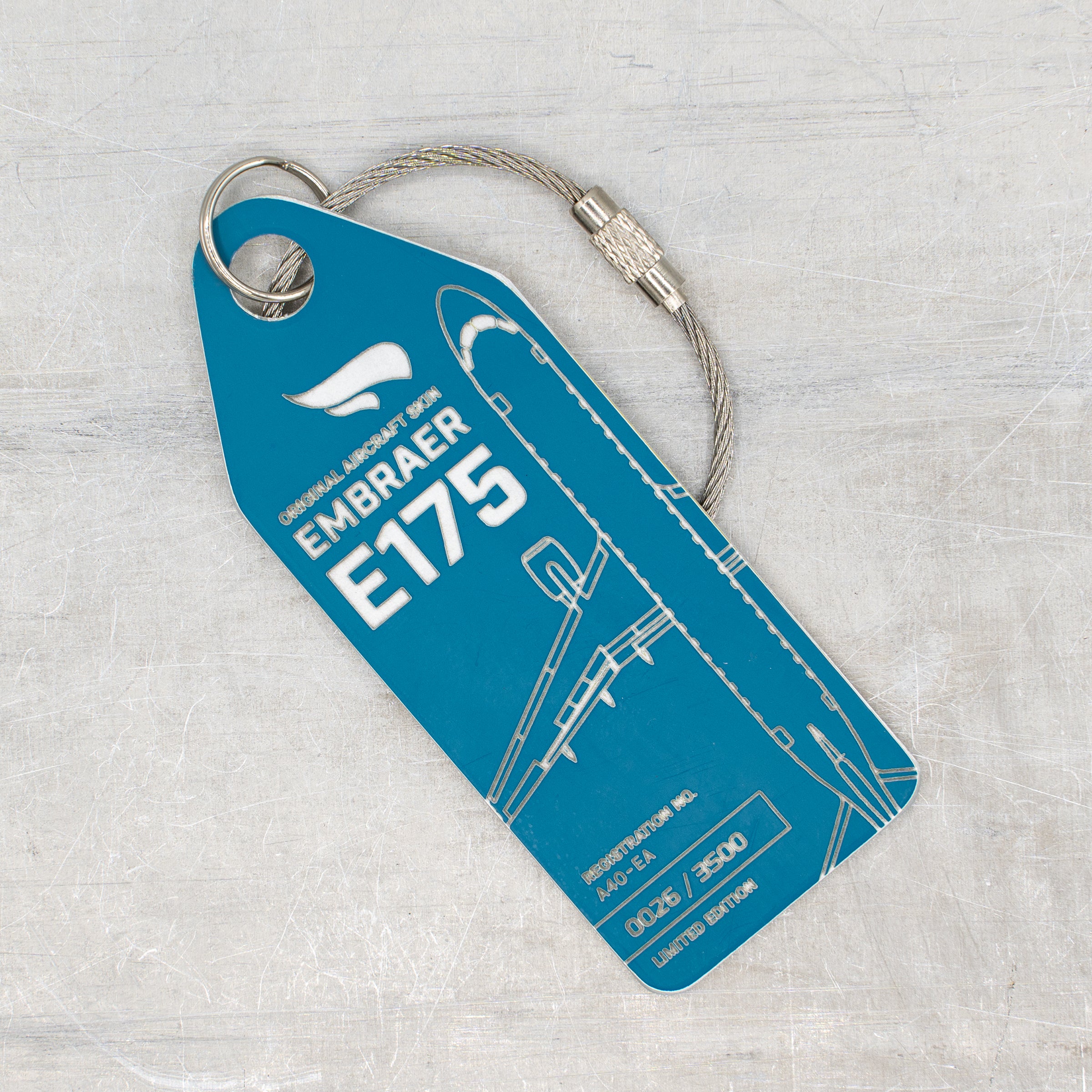 Aviationtag A4O-EA with NoLongerLost QR Code