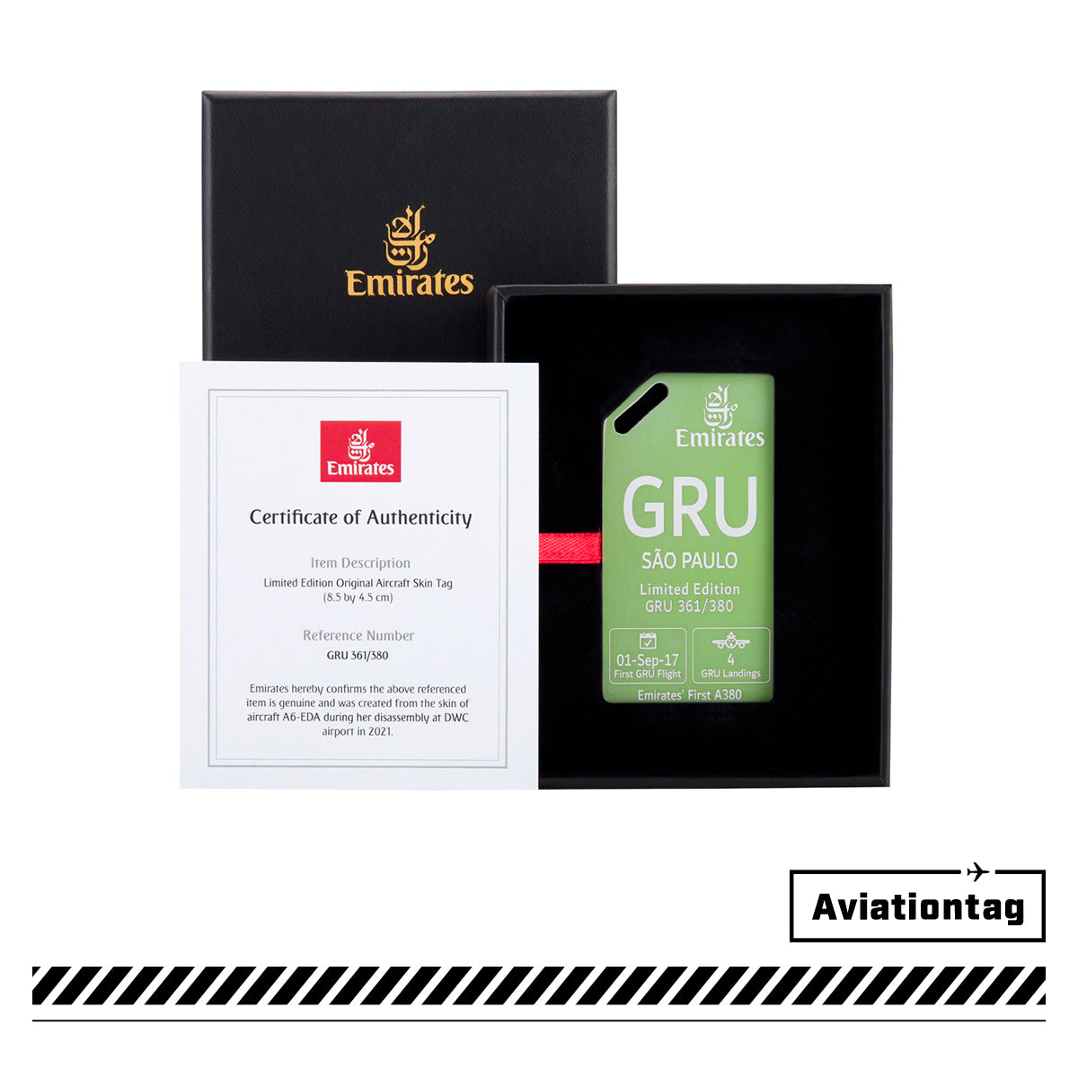 Emirates Airbus A380 Aircraft Skin Tags - Exclusive to Aviationtag !
