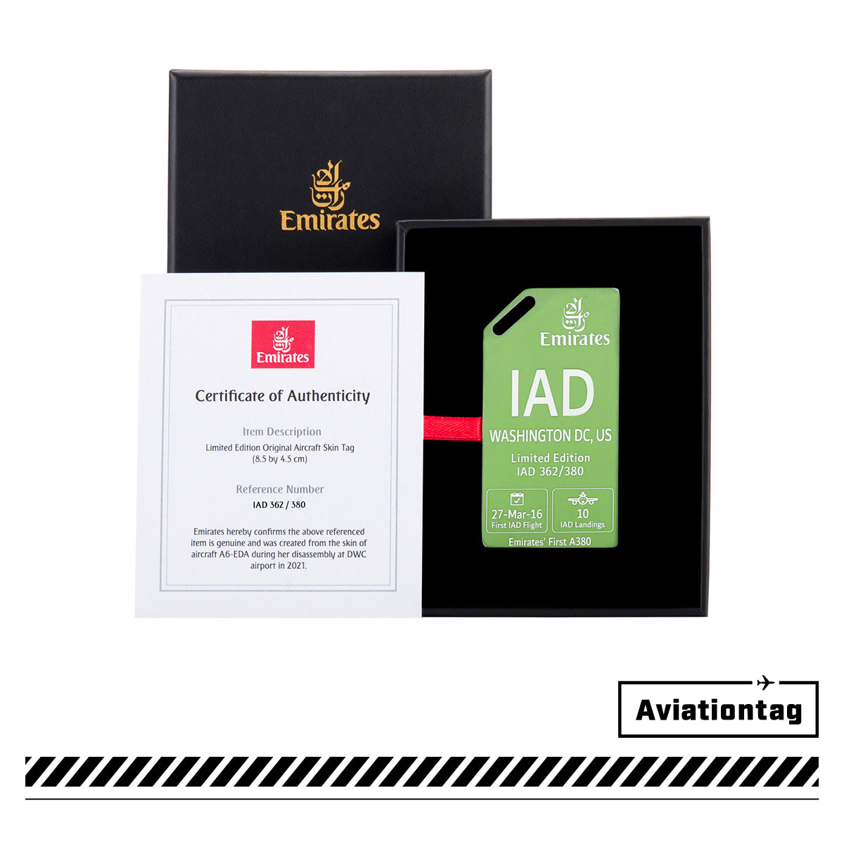Emirates Airbus A380 Aircraft Skin Tags - Exclusive to Aviationtag !