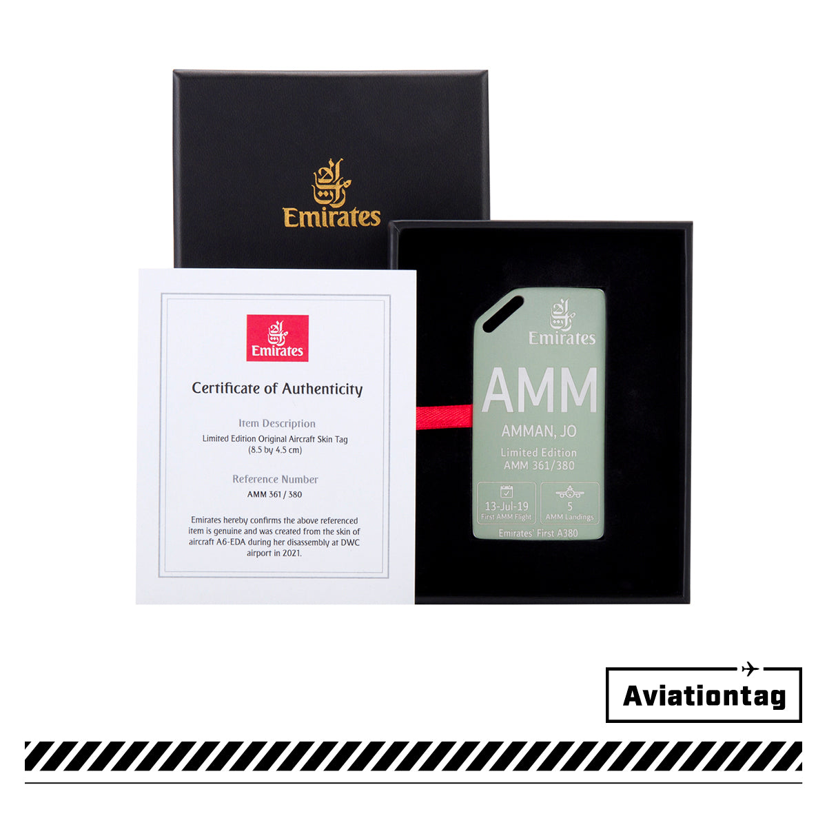 Emirates Airbus A380 Aircraft Skin Tags - Exclusive to
