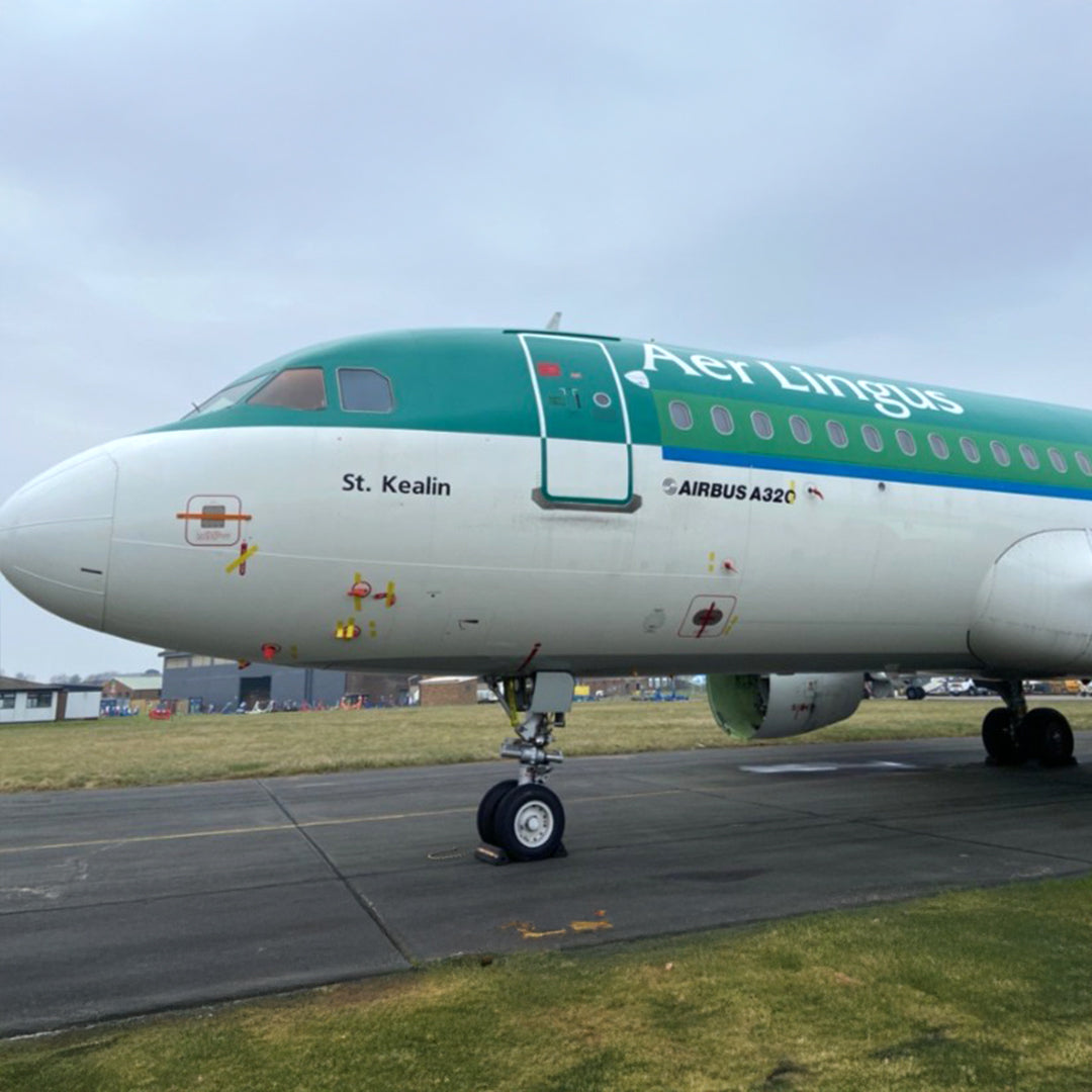 Aviationtag EI-CVC White – Aer Lingus Airbus A320 Aircraft Tag MSN