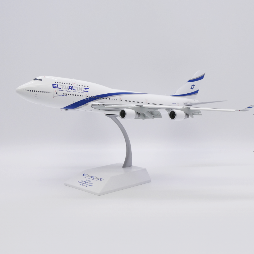 JC Wings X Aviationtag El Al Boeing | Airplane Model Set
