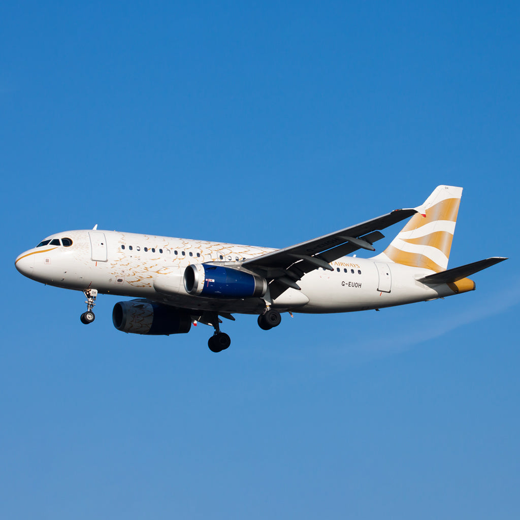 Airbus A319 - G-EUOH Schlüsselanhänger Weiß kaufen – Aviationtag