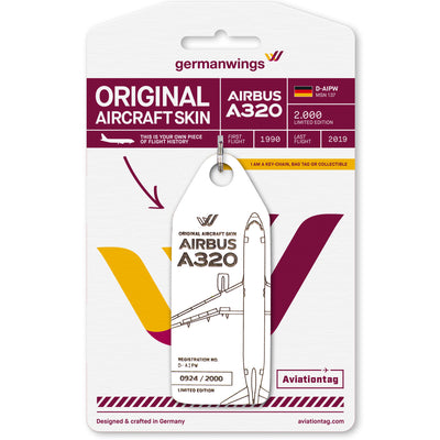 Germanwings Airbus A320 - D-AIPW - Aviationtag