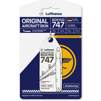 Lufthansa Boeing 747 - D-ABTE - Aviationtag