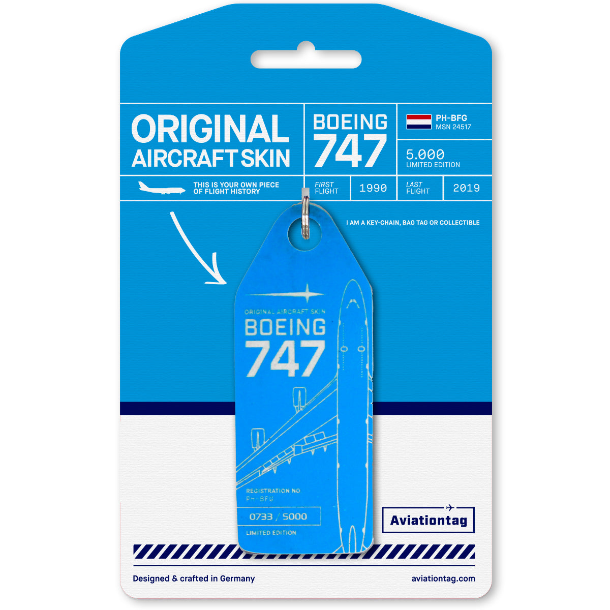 ボーイング747 aviation tag 220420_-KLM-B747-PH-