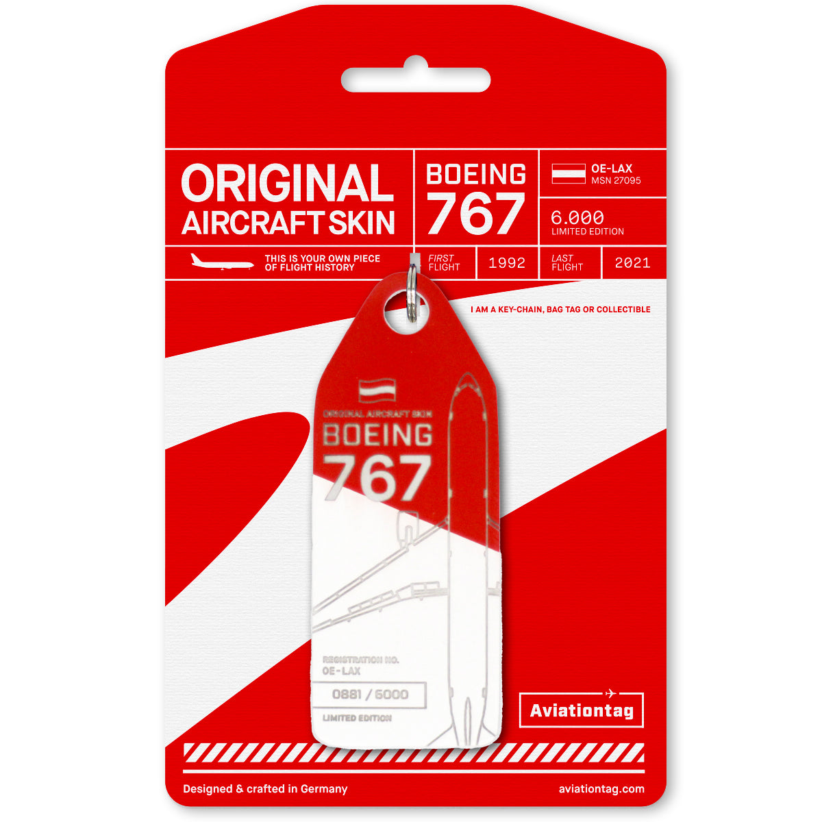 B767-300ER オーストリア航空 Aviationtag B767-300ER オーストリア航空 Aviationtag - メルカリ