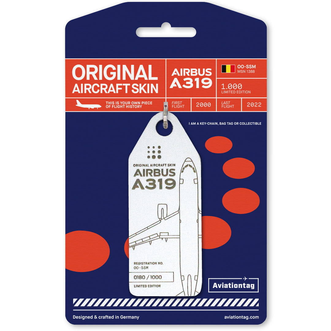 Airbus A319 – OO-SSM - Aviationtag
