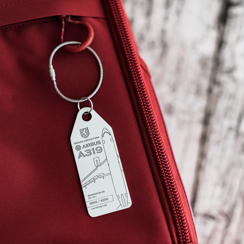 European Flag Carrier Aircraft Skin Tags | Airbus A319 OK-MEL