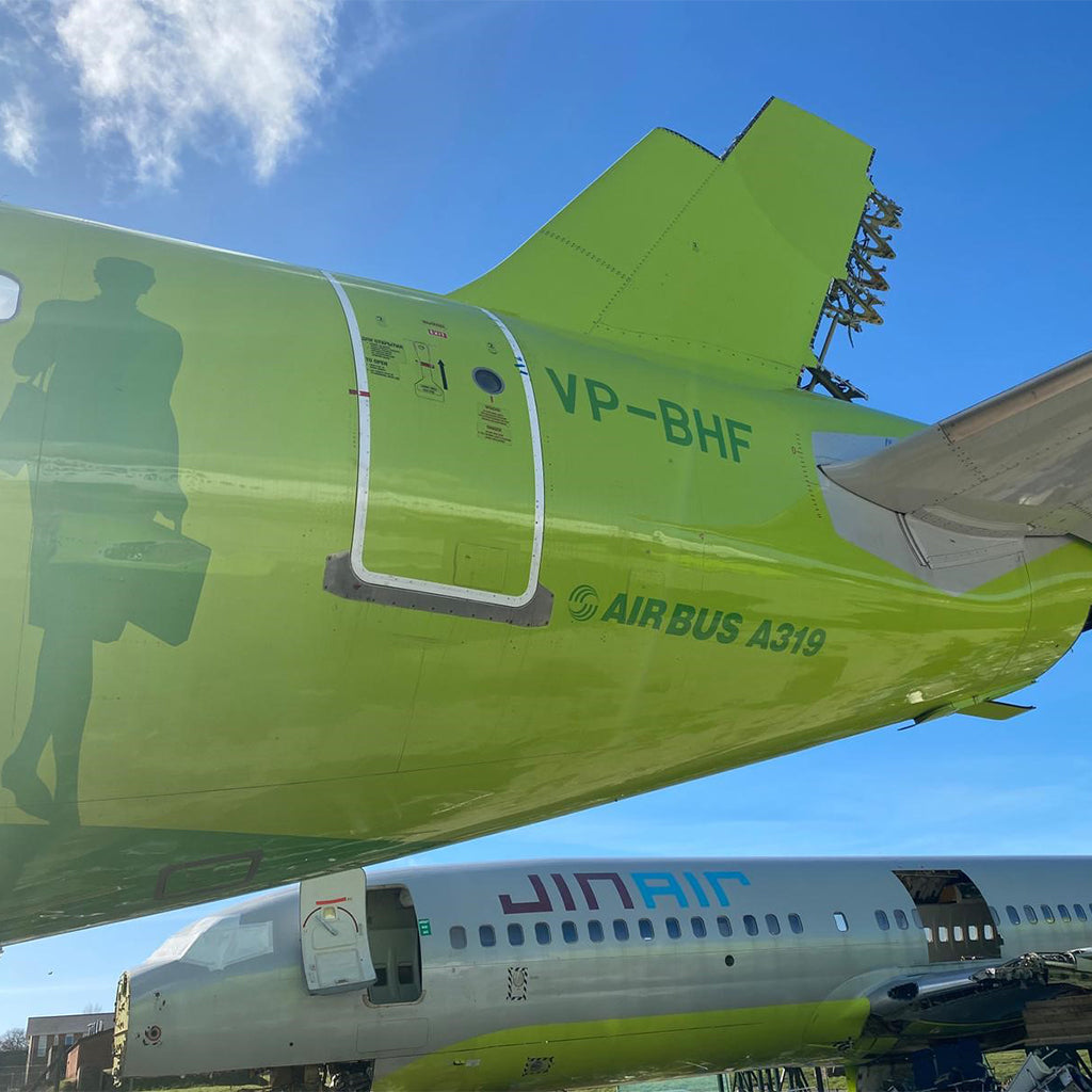 シベリアS7航空 Aviationtag A319 Airbus A319 VP-BHF | Unique Airplane Skin Tags | Aviationtag