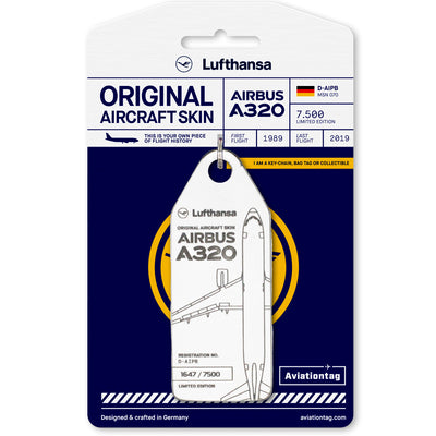 Lufthansa Airbus A320 - D-AIPB - Aviationtag