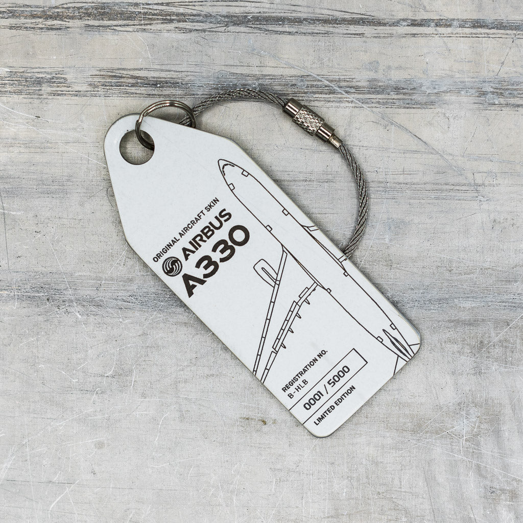 Lockheed Jet Tag Unique Airbus A330 B-HLB Airplane Skin Tags | Aviationtag