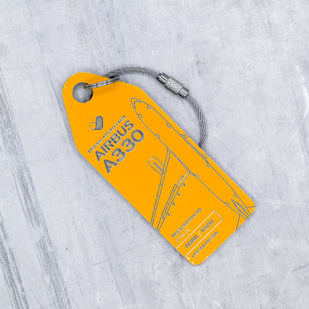 Airplane Skin Tags | Last Thomas Cook Airbus A330 G-MLJL | Aviationtag