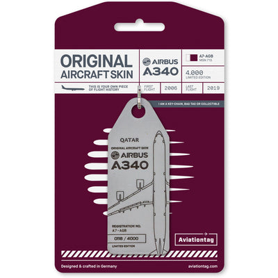 Airbus A340 - A7-AGB - Aviationtag