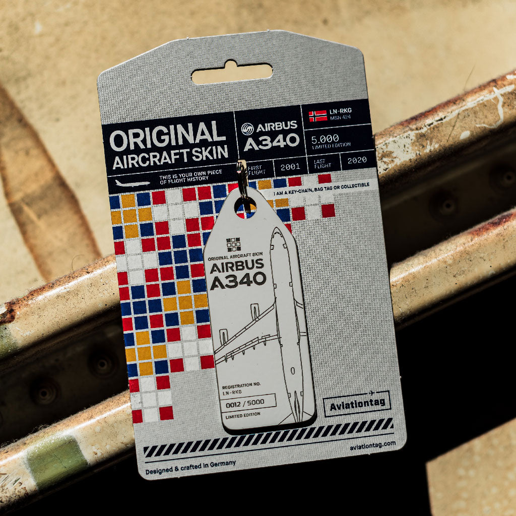 Airbus A340 LN-RKG (Grau) - Main Image